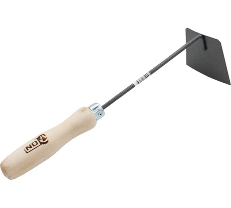 Малая мотыжка ON порошковая покраска, деревянная ручка 24-06-032