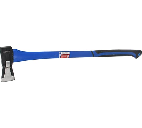 Топор-колун с клиновидным полотном РОКОТ 1500 г, 900 мм, прорезиненная ручка 617-363