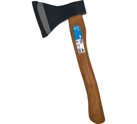 Топор vertextools 600 г, в сборе, кованый, деревянное топорище 10-40-600