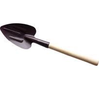 Большой посадочный совок с деревянной ручкой Скобяной 008996