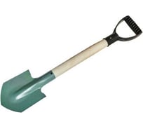 Автомобильная лопата ООО Агростройлидер из нержавеющей стали, с деревянным черенком и V-образной ручкой САД-06.02