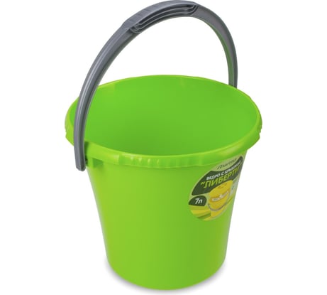 Ведро Martika Либерти 7 л, салатовое С603САЛ