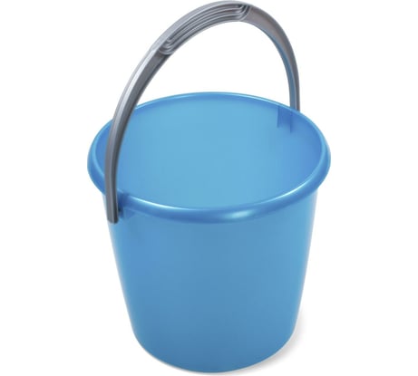 Ведро Martika Соло 7 л, перламутровое бирюзовое С632БИР