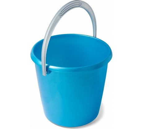 Ведро Martika Соло 10 л, перламутровое бирюзовое С633БИР
