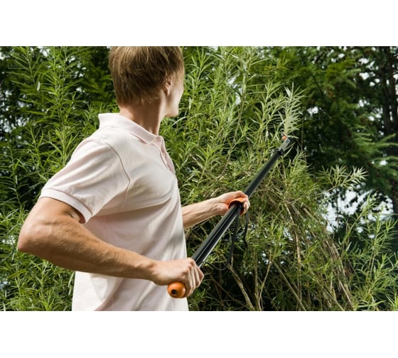 Телескопический сучкорез Fiskars 115560 + пила для сучьев Fiskars 110950 115562