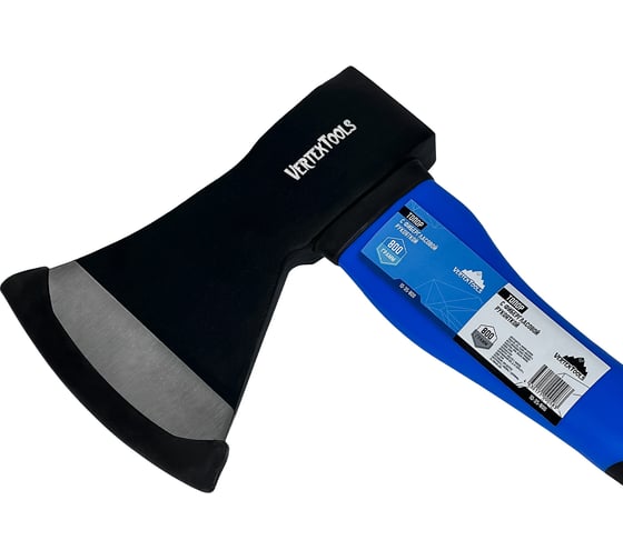 Топор vertextools 800 г, фибергласовое топорище 10-35-800