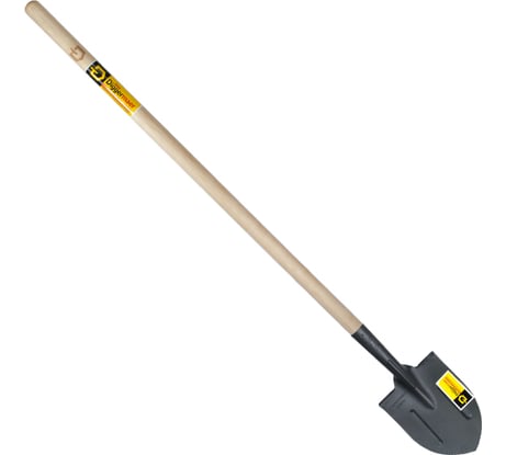 Дамская свекольная лопата с черенком AlexDiggermaer ЛДЧ5, рельсовая сталь