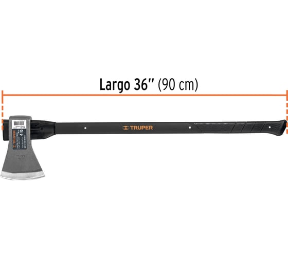 Испанский топор Truper ML-4M с рукояткой из фибергласса 14972