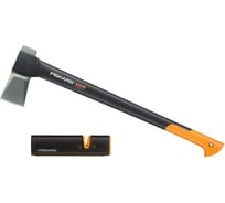 Топор-колун X25 + универсальная точилка Fiskars 122482
