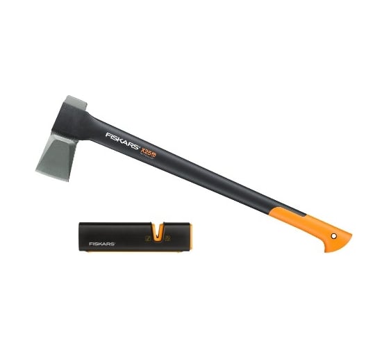 Топор-колун X25 + универсальная точилка Fiskars 122482 1