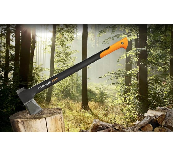 Топор-колун Х25 + пила 123870 В ПОДАРОК Fiskars 122487