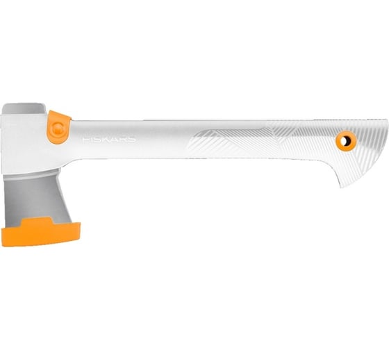 Набор топор белый + точилка + перчатки в тубусе Fiskars 129040