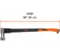 Топор-колун Truper 2 кг TJR-4.5F 102085 2