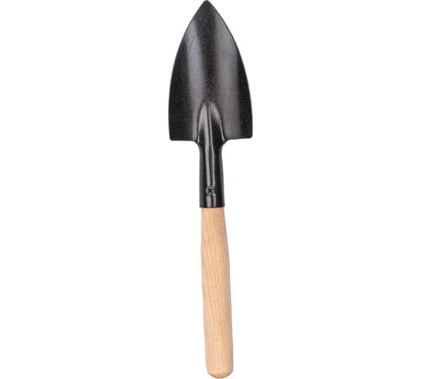 Посадочный совок Gigant малый, с деревянной ручкой GAV-22