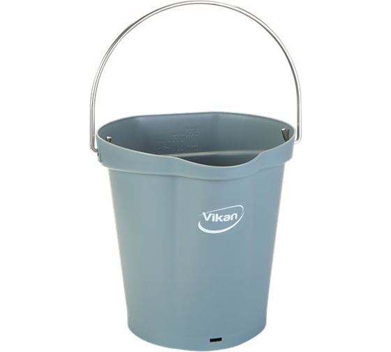 Ведро Vikan 6 л, серое 568888