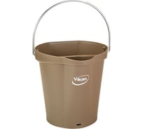 Ведро Vikan 6 л, коричневое 568866