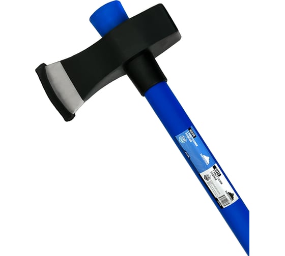 Колун vertextools 2700 г, фибергласовое обрезиненное топорище, 900 мм 10-30-2700