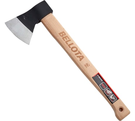 Кованый топор с буковой рукояткой и защитой лезвия Bellota 800 г 8130-800 N
