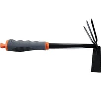 Комбинированная мотыжка POLYAGRO 3-зубая, обрезиненная эргономичная рукоятка 7661315