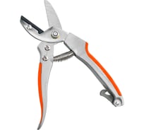 Секатор с наковальней POLYAGRO Profi металлические обрезиненные рукоятки 7591550