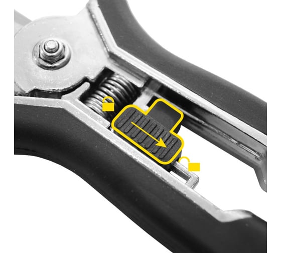 Цветочный секатор POLYAGRO SILVER COMPACT 7592130