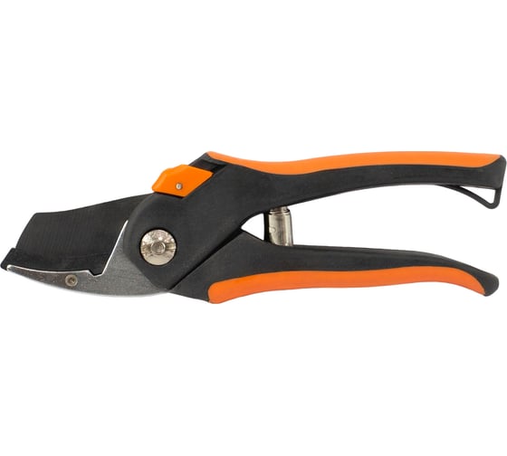 Секатор с наковальней POLYAGRO Master пластиковая обрезиненная рукоятка 7591350