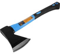 Кованый топор ТУНДРА фибергласовое обрезиненное топорище 43 см, 1000 г 882047