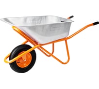 Строительная одноколёсная усиленная тачка ЕРМАК 634-063