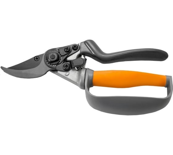 Силовой секатор POLYAGRO Luxe вращающаяся рукоятка с гардой 7591930