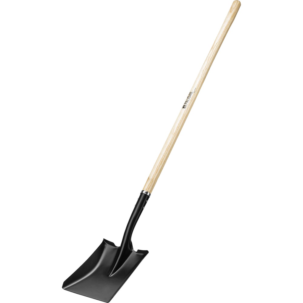 Совковая лопата с деревянным лакированным черенком PALISAD luxe ...