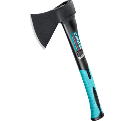 Кованый топор с фибергласовой рукояткой СИБИН 800/980 г, 380 мм 2080-08