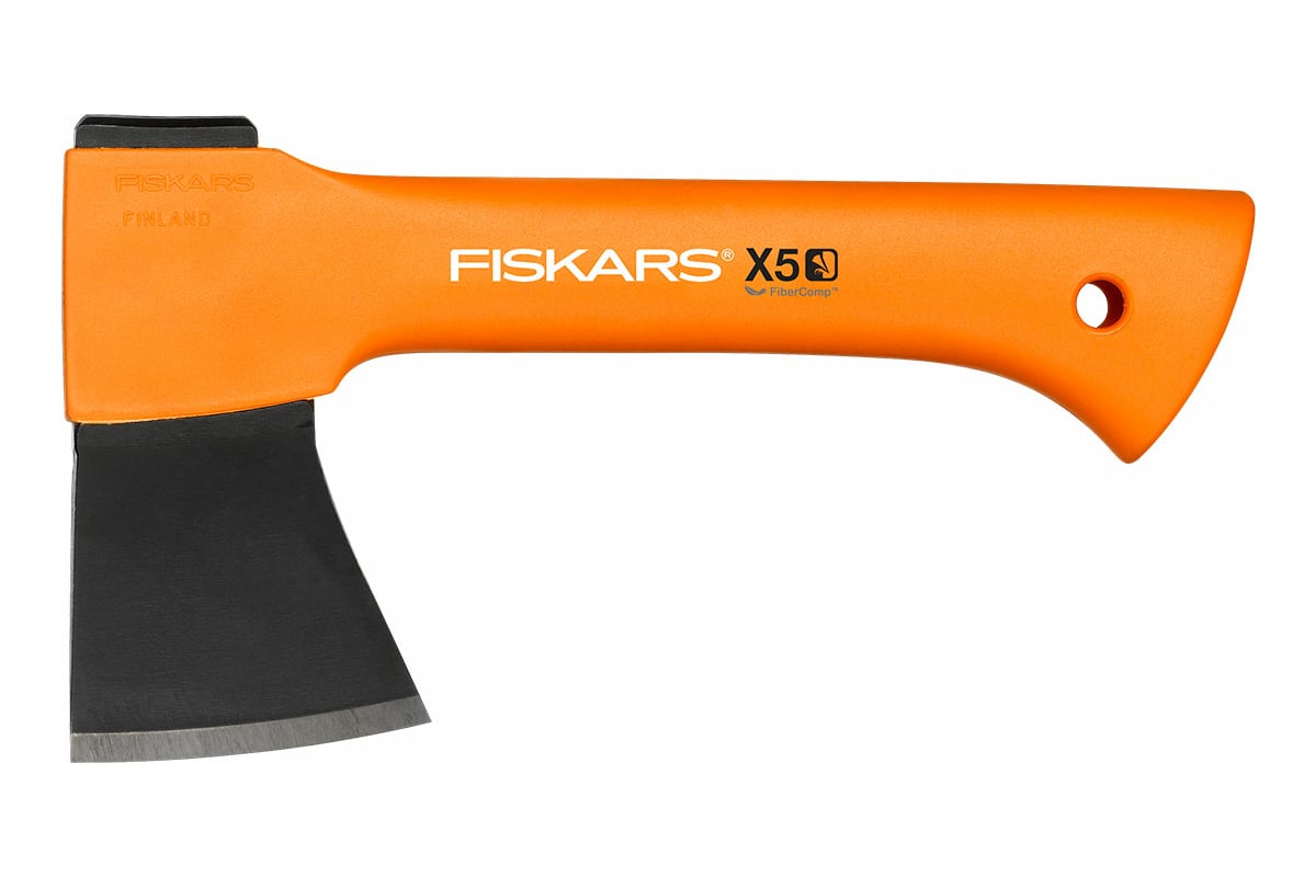 Универсальный топор FISKARS X5-XXS 1015617 (121123) - выгодная цена,  отзывы, характеристики, 2 видео, фото - купить в Москве и РФ