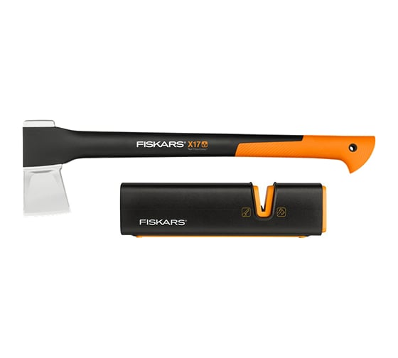 Топор-колун Х17 + точилка Fiskars 129050