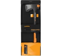 Топор-колун Х17 + перчатки + точилка Fiskars 129009