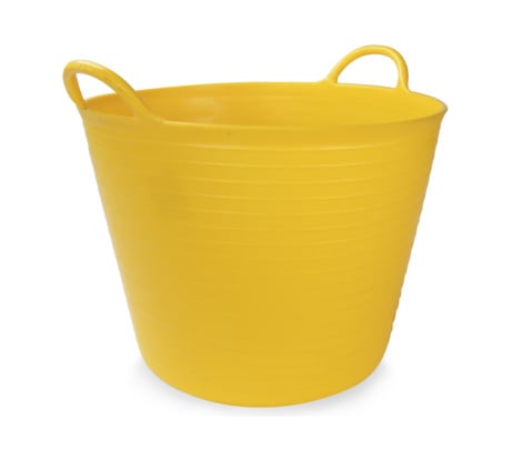 Корзина пластиковая жёлтая №3 RUBI 40л 88720