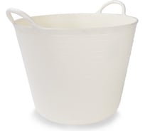 Корзина пластиковая кремовая №3 RUBI 40л 88723