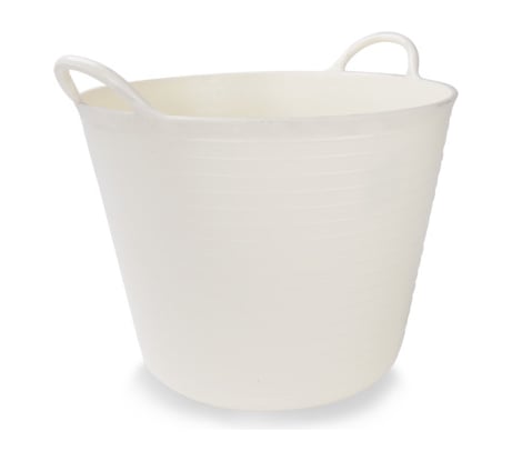 Корзина пластиковая кремовая №3 RUBI 40л 88723