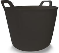 Корзина пластиковая черная №3 RUBI 40л 88773