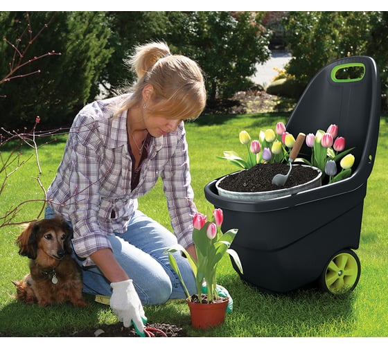 Садовая тележка 2-х колесная Keter Easy Go XL 17190643