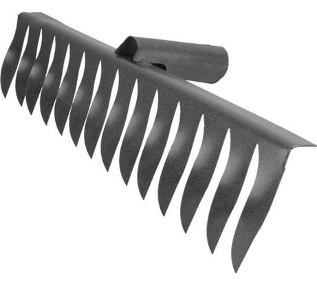 Грабли ЛЕТО 14 витых зубьев, 445 мм, зуб 80 мм, эмаль 24890