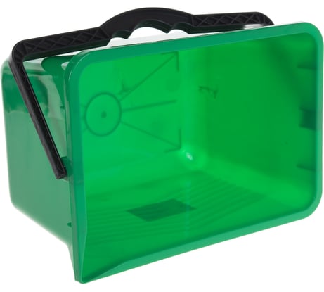 Малярное малярное пластмассовое прямоугольное ведро СИБРТЕХ 8 л Россия 81404