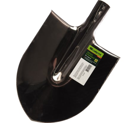 Штыковая лопата из нержавеющей стали без черенка 280х210мм СИБРТЕХ Рос 61437