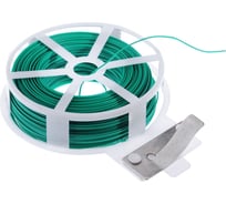 Подвязка для растений INBLOOM 50 м x диаметр 0.5 мм, металл, ПВХ 154-002