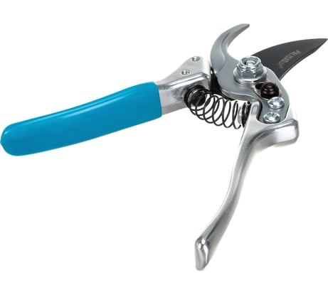 Усиленный секатор PALISAD LUXE 210 мм, прямой рез, металлические рукоятки 60501