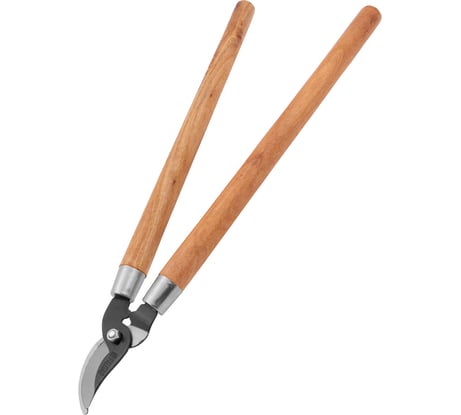 Сучкорез с загнутыми лезвиями 640мм PALISAD из углеродистой стали,деревянные ручки// 605665