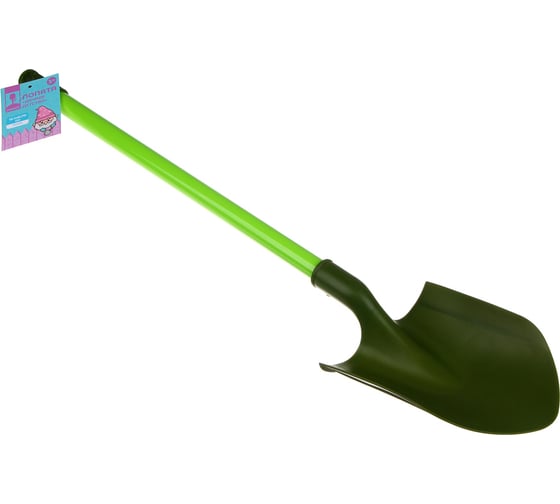 Лопата INBLOOM Дачное детство 15,1x6х70 см, пластик 187-066