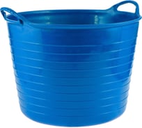 Сверхпрочное гибкое ведро КЭС 40 л, микс цветов 21040009