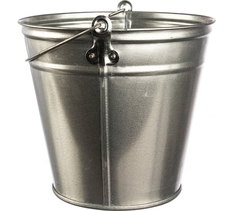 Металлическое оцинкованное ведро 9л СПЕЦ ВЕД-ОЦ-09