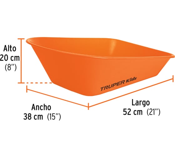 Детская тачка TRUPER CAT-KID-T 10440