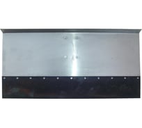 Снеговая лопата ООО Комус 750x350x2 мм, алюминиевая, однобортная, с накладкой 7696 1637084